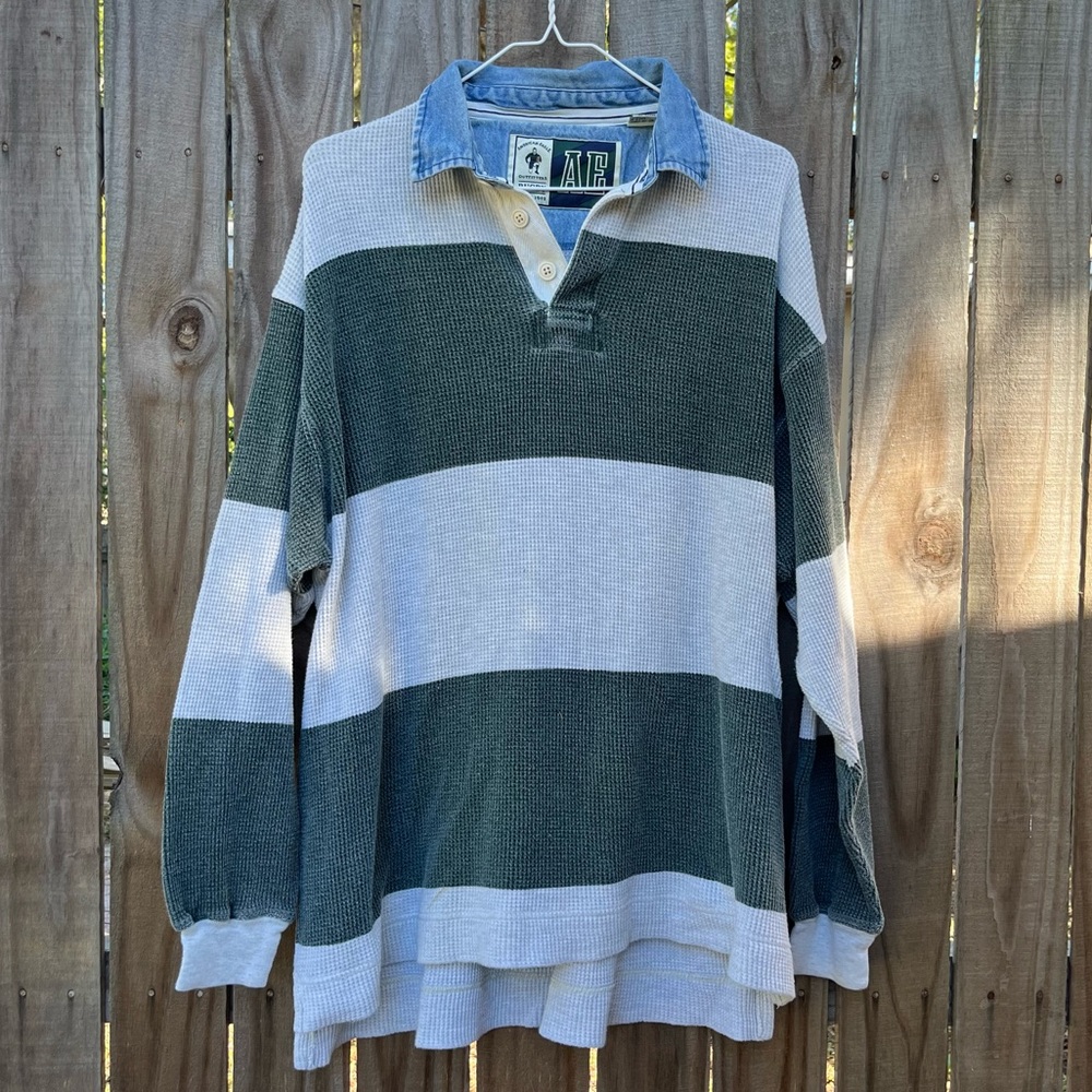 Vintage AE Striped Rugby shirt